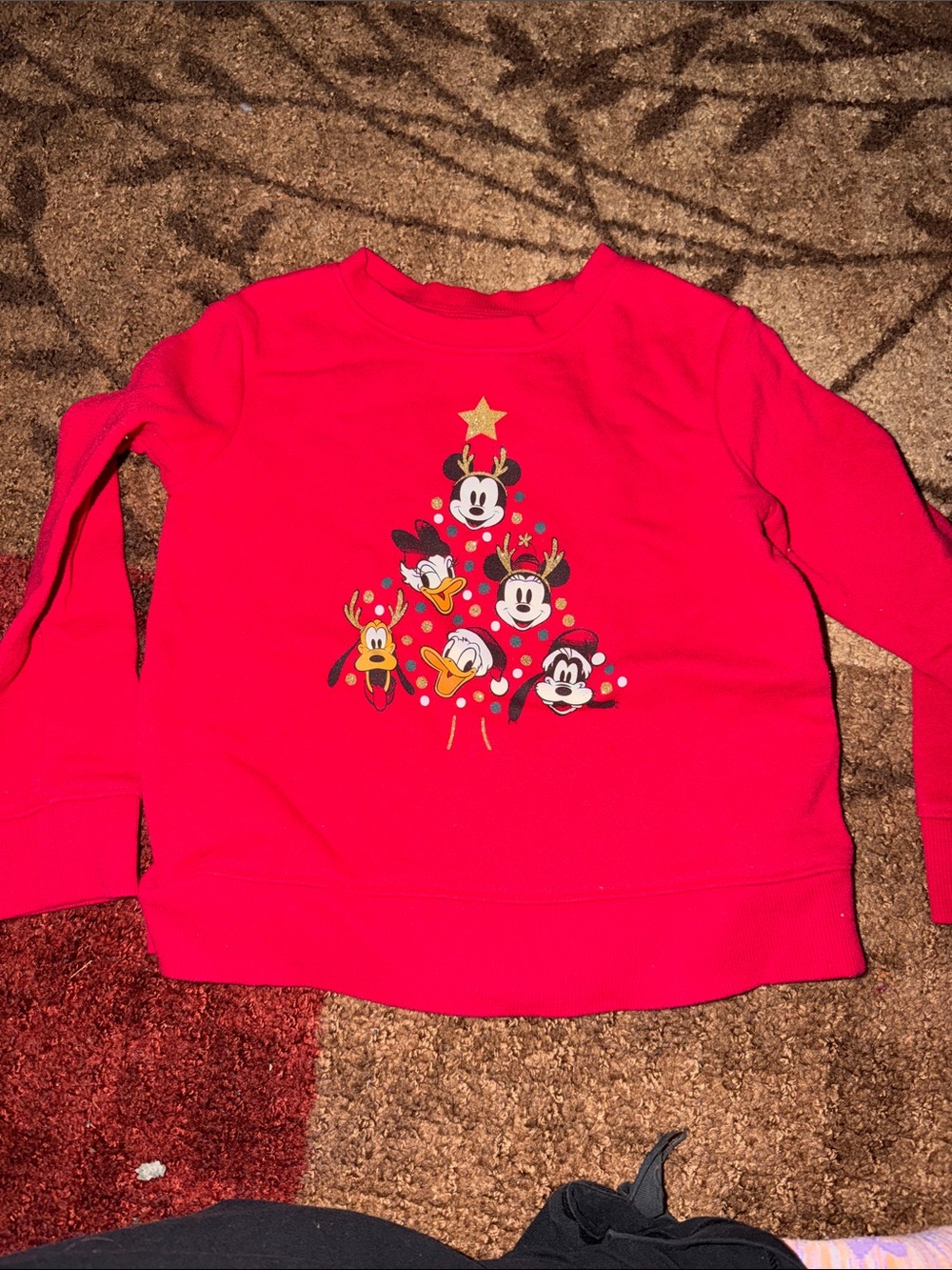 Little girls Christmas sweater